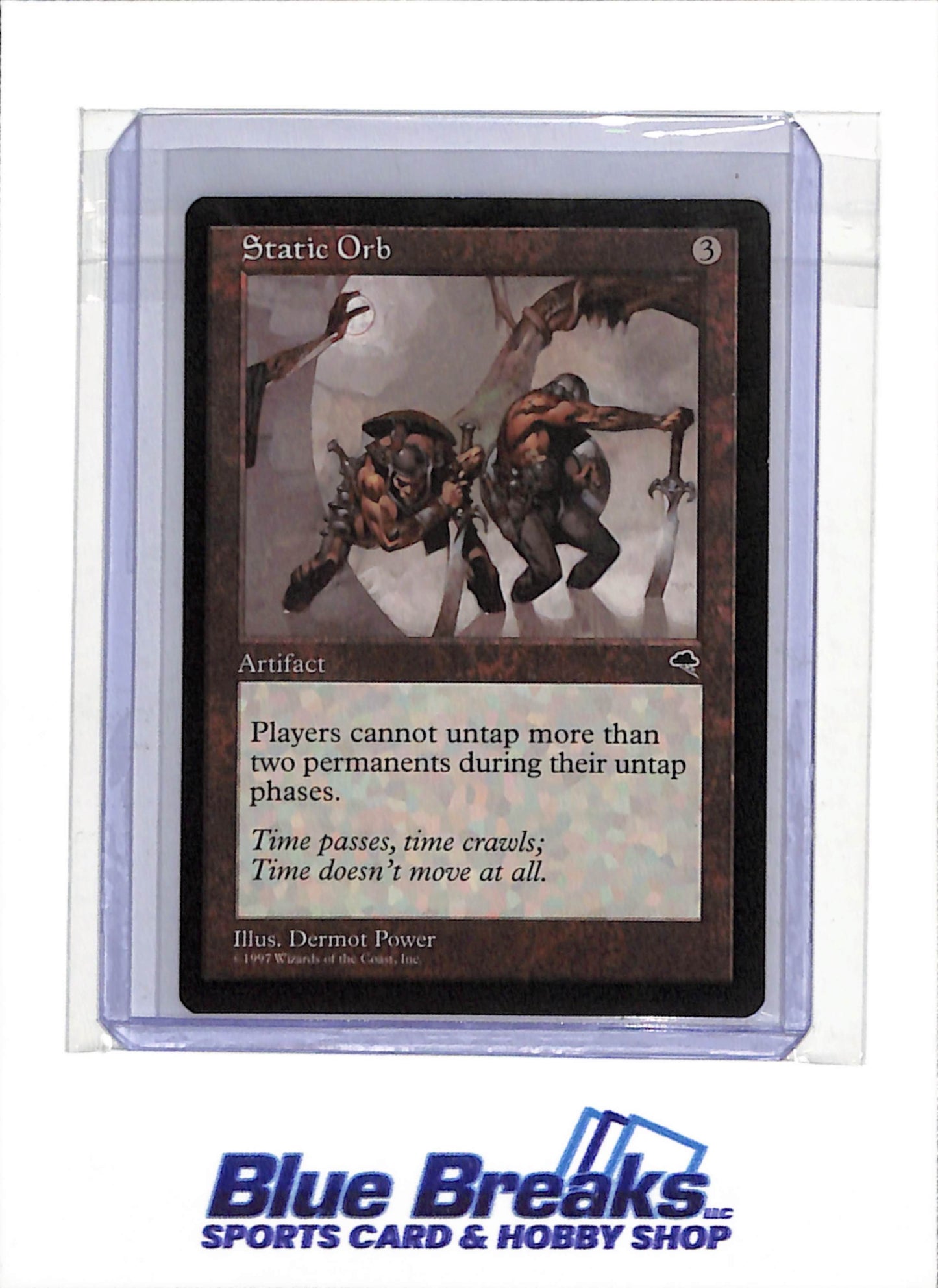 1997 Magic the Gathering - Wizards of the Coast - Static Orb - drop