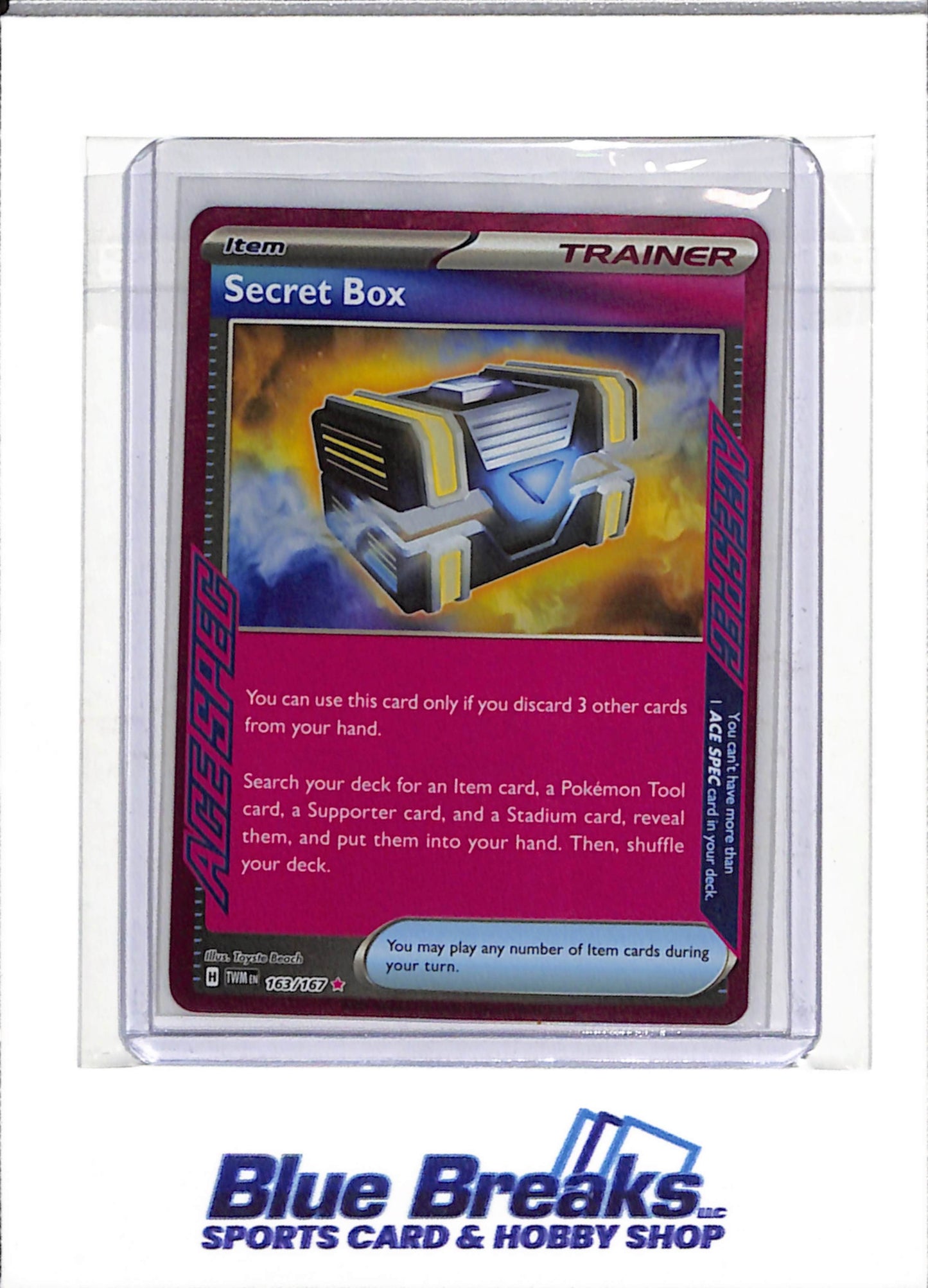 2024 Pokemon - Twilight Masquerades - Pink Foil - Secret Box - #163/167 - drop