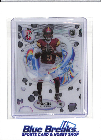 2025 Topps - Rookie Card - Jayden Daniels - #F-2 - Football - Commanders - drop