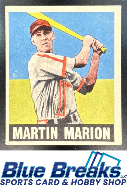 1948 Leaf Martin Marion #97 St. Louis Cardinals
