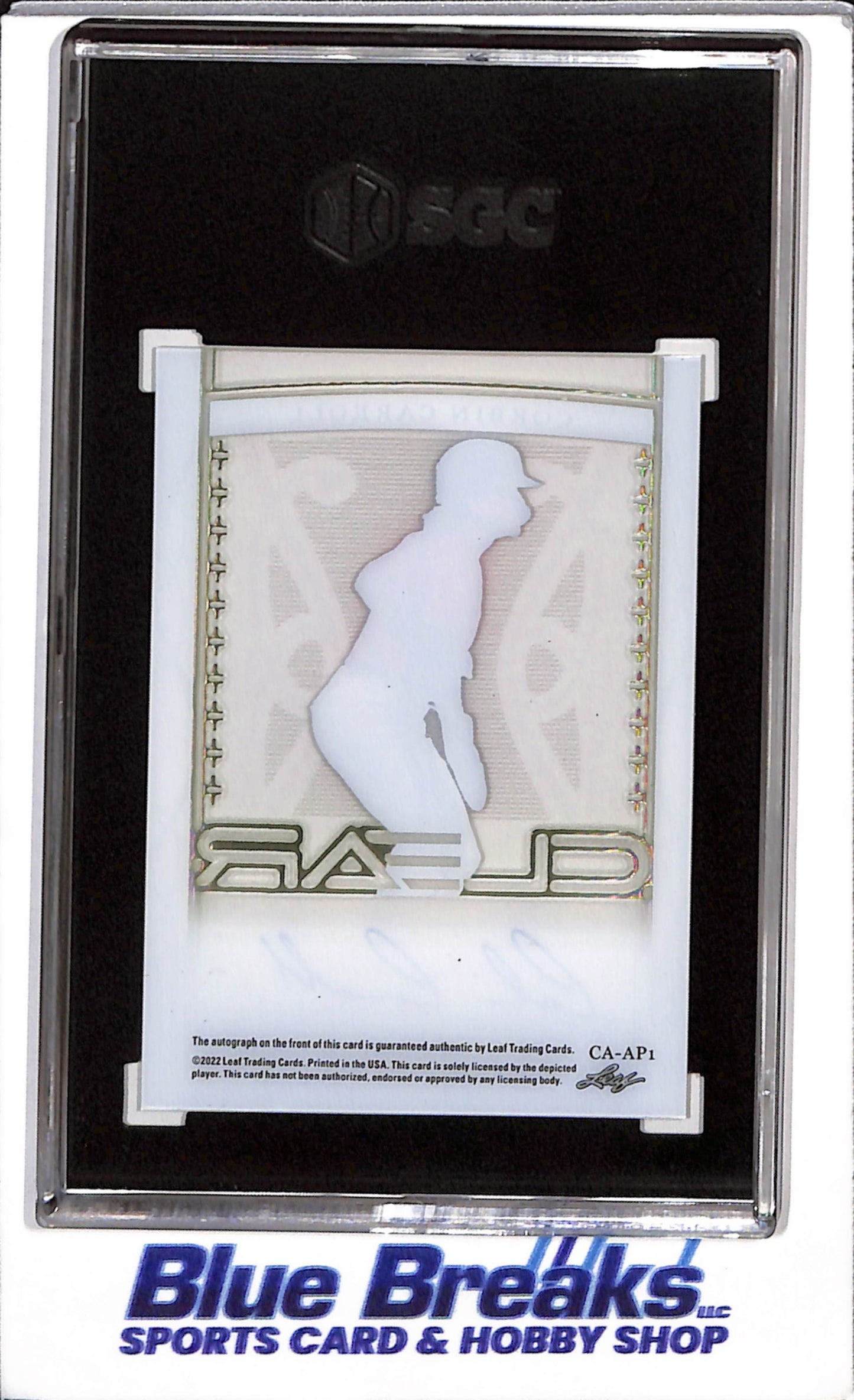 2022 Leaf - Trinity - Emerald Spectrum - Clear Auto - Corbin Carroll - SGC9.5 - 4/15 - #CA-AP1 - Baseball - Diamondbacks - drop