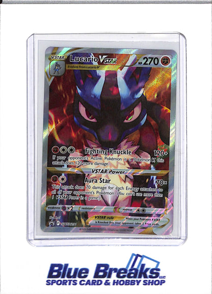 2023 Pokemon - Scarlet and Violet - Black Star Promo - Lucario VStar - #SWSH291 - Drop