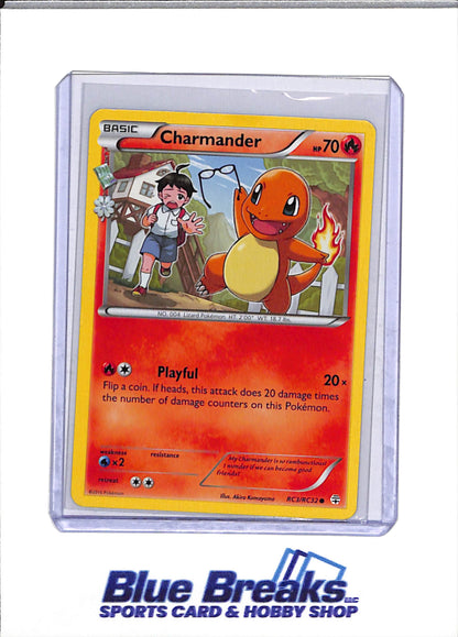 2016 Pokemon - Generations - Charmander - #RC3/RC32 - drop
