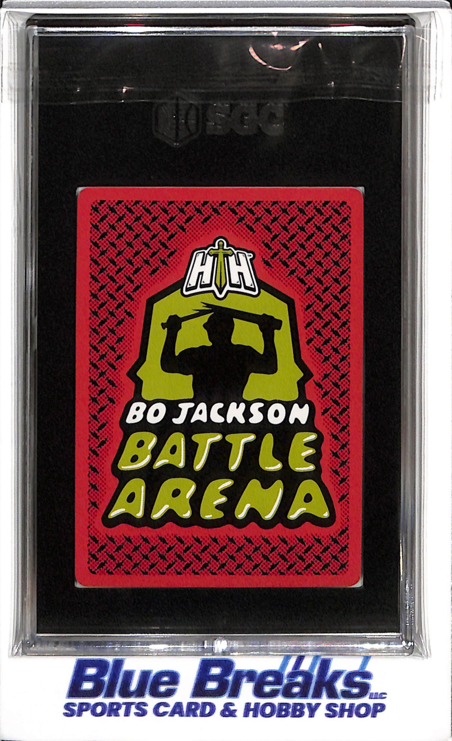 2024 Bo Jackson - Battle Areana - Blue Battlefoil - Ice - Bandelero - SGC10 - #BBF-54 - Baseball - Angels - drop