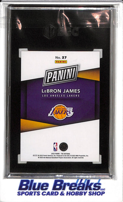 2023 Panini - The National - Case Breaker - LeBron James - SGC8 - 002/199 - #27 - Basketball - Lakers - drop