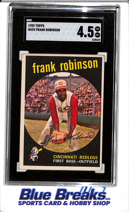 1959 Topps - Frank Robinson - SGC4.5 - #435 - Baseball - Reds