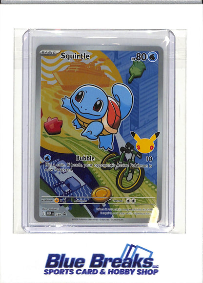 2026 Pokemon - Black Star Promo - Special Illustration Holo - Squirtle - #039 - drop