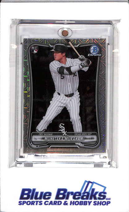 2026 Topps - Bowman Chrome - Silver Refractor - Munetaka Murakami - #9 - Baseball - White Sox - drop