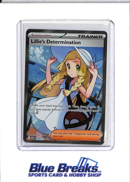 2025 Pokemon - Mega Evolution - Illustration Rare Foil - Lillie's Determination - #169/132 - drop