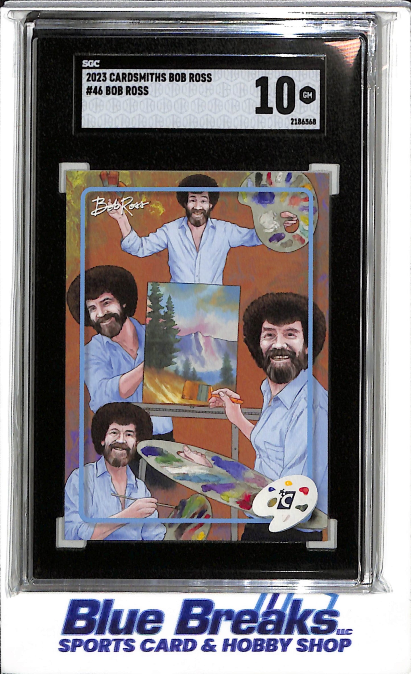 2023 Cardsmiths - Bob Ross - SGC10 - # 46 - drop