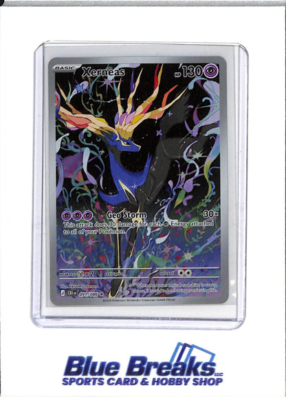 2026 Pokemon - Choas Rising - Illustration Rare Holo - Xerneas - #091/086 - drop
