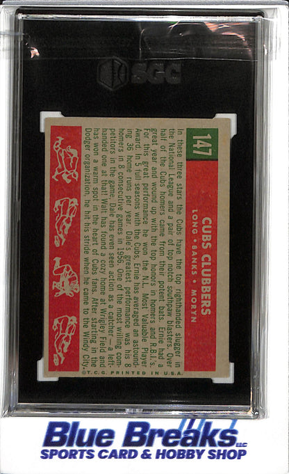 1959 Topps - Cubs Clubbers - SGC4 - #147 - Baseball - Cubs - drop