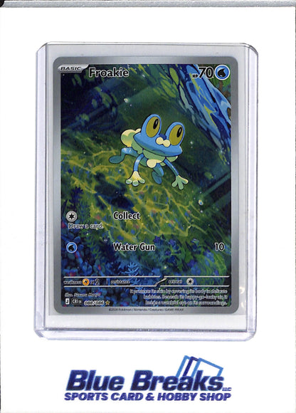 2026 Pokemon - Chaos Rising - Illustration Rare Holo - Froakie - #088/086 - drop