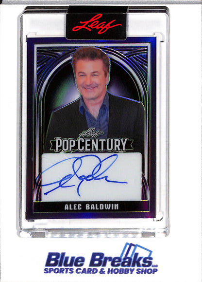 2024 Leaf - Pop Century - Purple Auto - Alec Baldwin - 18/45 - #PCP-AB1 - drop