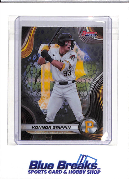 2024 Topps - Bowmans Best - Konnor Griffin - #TP-25 - Baseball - Pirates - drop