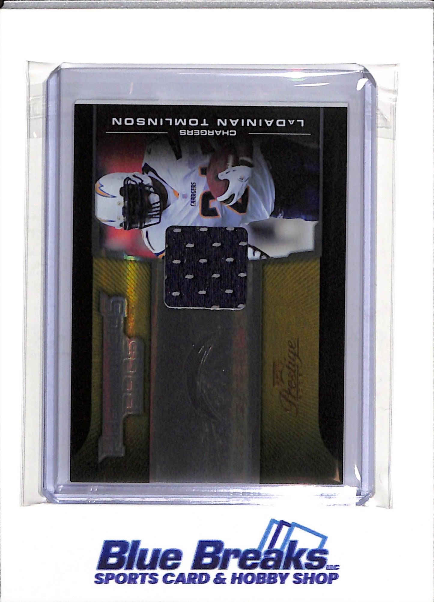 2008 Donruss - Prestigious Pros - LaDainian Tomlinson - 14/50 - #PPR-38 - Football - Chargers - drop