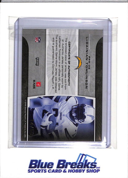 2008 Donruss - Prestigious Pros - LaDainian Tomlinson - 14/50 - #PPR-38 - Football - Chargers - drop