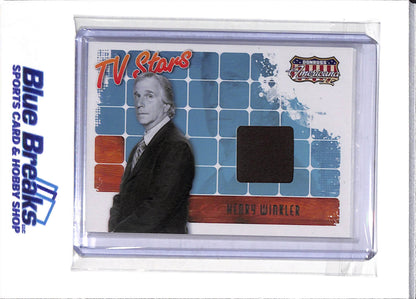 2008 Donruss - TV Stars - Americana - Relic - Henry Winkler - #TS-HW - drop