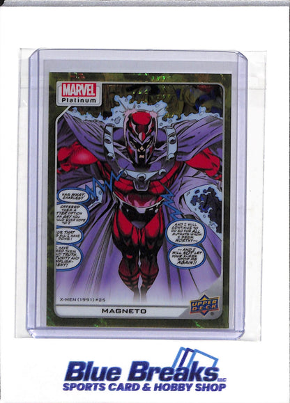 2022 Upper Deck - Mavel Platinum - Foil - Magneto - #181 - drop