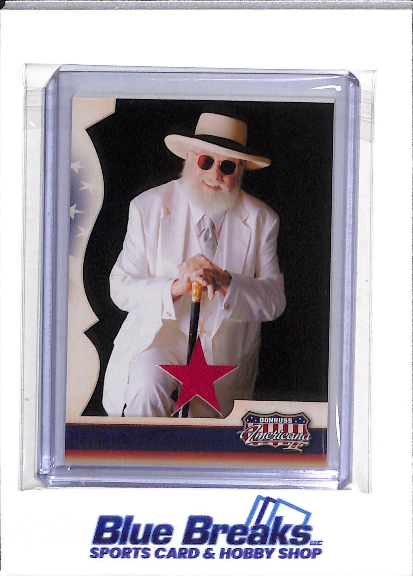 2008 Donruss - Americana - Relic - Charlie Daniels - #247 - drop