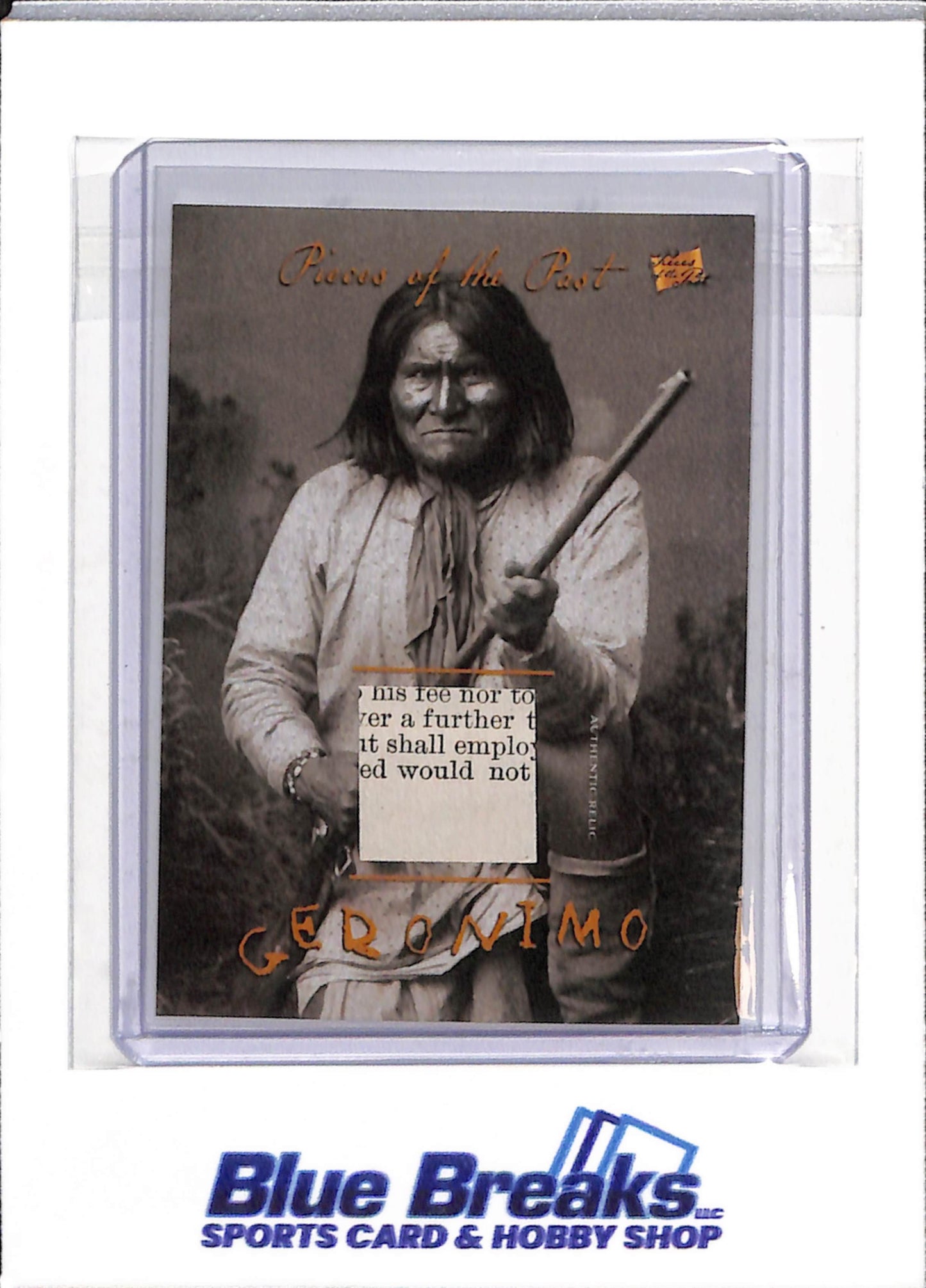 2023 Pieces of the Past - Relic - Geronimo - #13 - drop