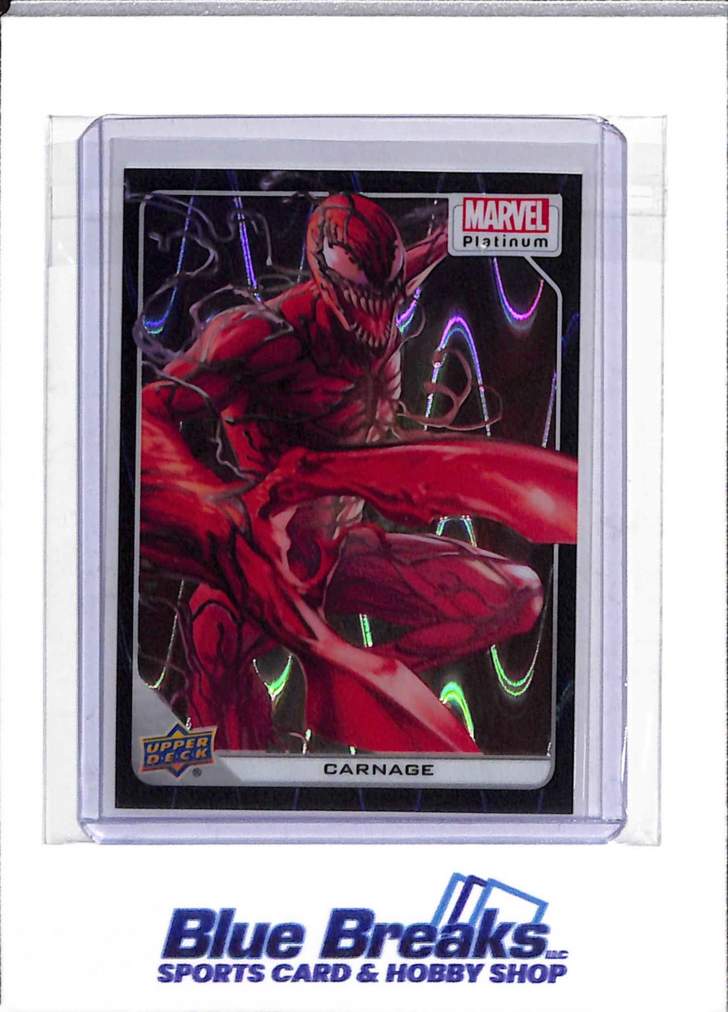 2022 Upper Deck - Marvel Platinum - Carnage - 450/199 - #74 - drop