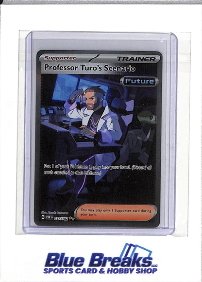 2023 Pokemon - Paradox Rift - Illustration Rare Foil - Professor Turo's Scenario - #257/182 - drop