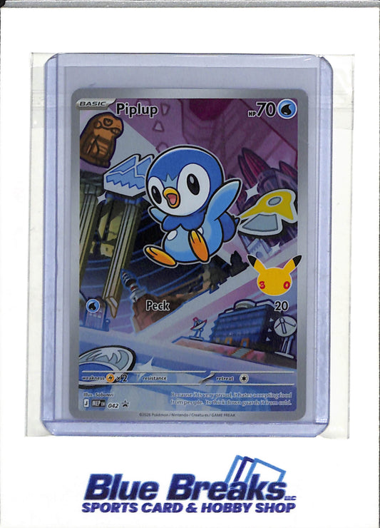 2026 Pokémon - Black Star Promo - Illustration Rare Holo - Piplup - #042