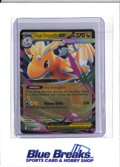 2026 Pokemon - Ascended Heroes - Illustration Rare Foil - Mega Dragonite ex - #152/217 - drop