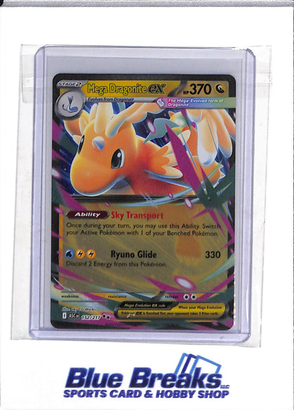 2026 Pokemon - Ascended Heroes - Illustration Rare Foil - Mega Dragonite ex - #152/217 - drop