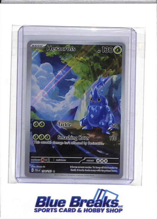 2023 Pokémon - Paldea Evolved - Illustration Rare Holo - Heracross - #194/193