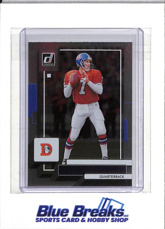 2022 Panini - Donruss - Silver Border - John Elway - #267 - Football - Broncos