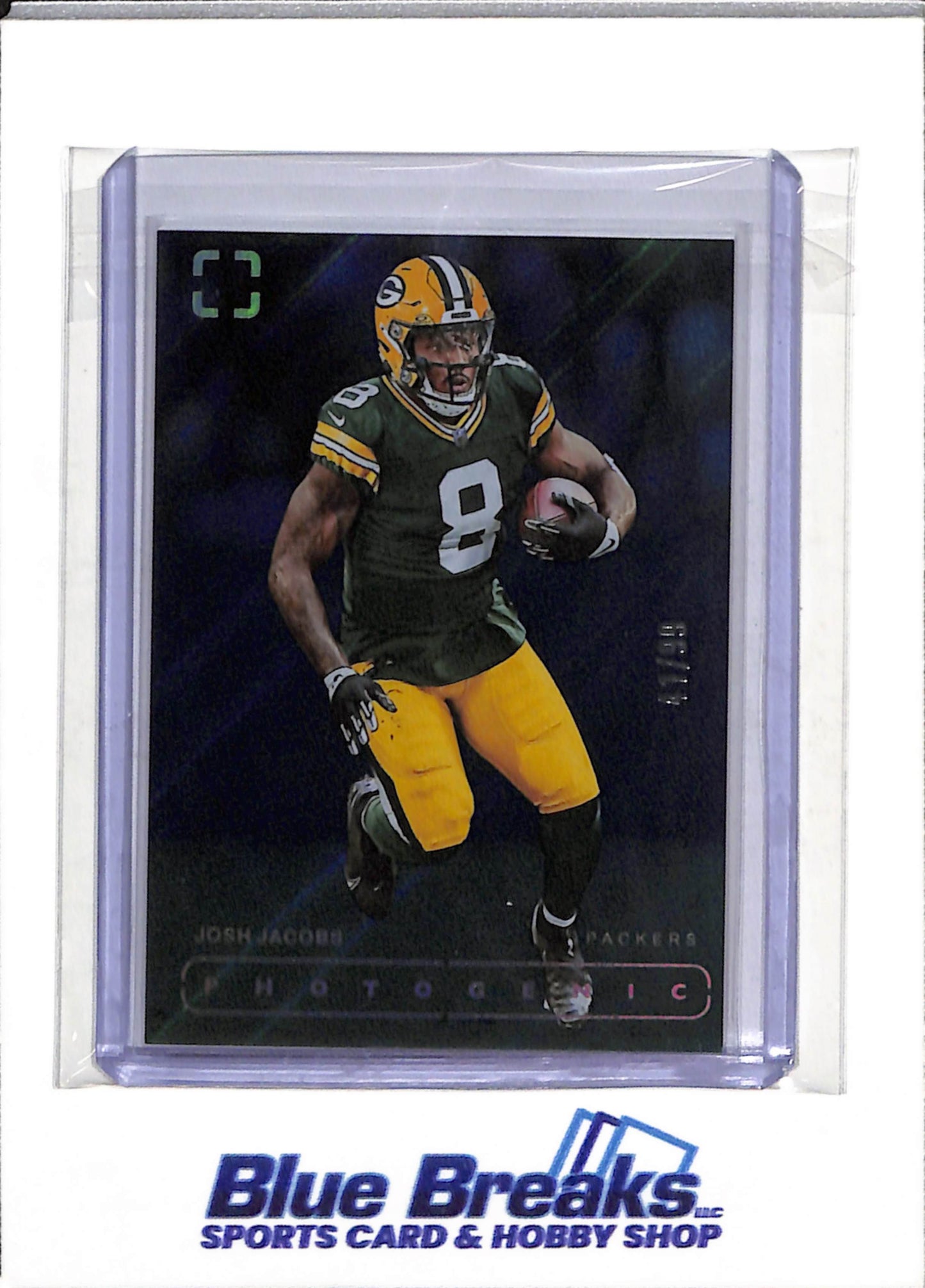 2024 Panini - Photogenic - Foil - Josh Jacobs - 41/99 - #117 - Football - Packers - drop
