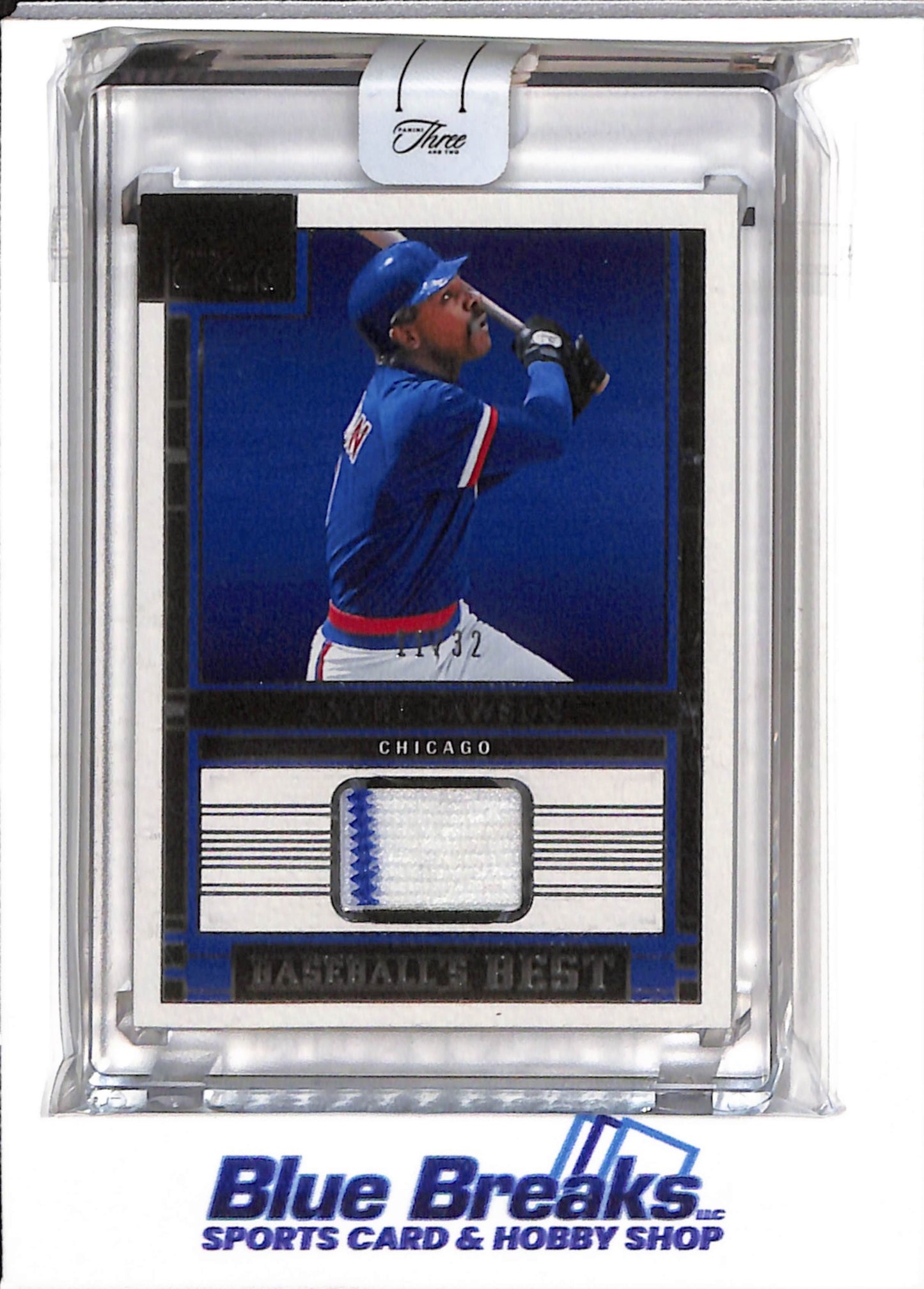 2024 Panini - Three and Two - Relic - Baseballs Best - Andre Dawson - 11/32 - #BBM-AD - Baseball - Cubs - drop