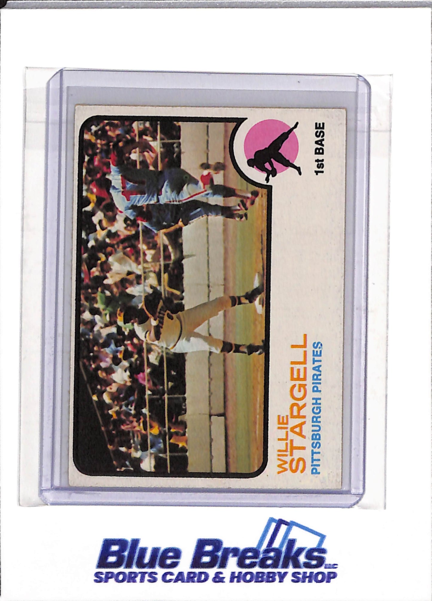 1973 Topps - Willie Stargell - #370 - Baseball - Pirates - drop