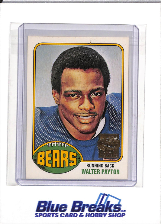 2001 Topps - Commemorative Series - Walter Payton - #148 - Football - Bears - drop