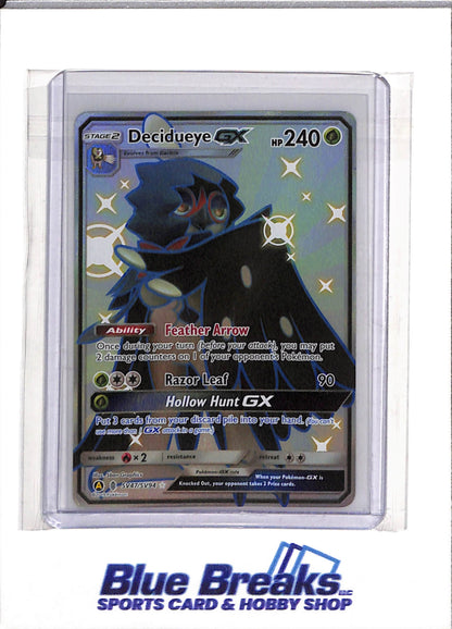 2019 Pokemon - Hidden Fates Shiny Vault - Illustration Rare Foil - Decidueye GX - #SV47/SV94 - drop
