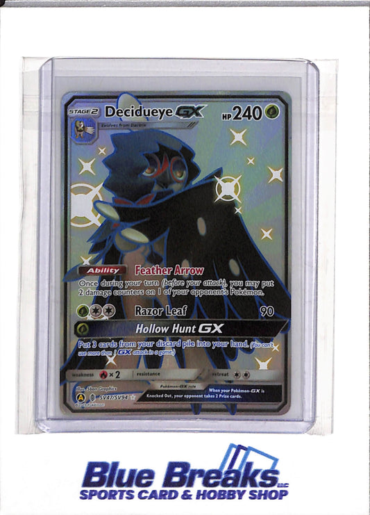 2019 Pokémon - Hidden Fates Shiny Vault - Illustration Rare Foil - Decidueye GX - #SV47/SV94