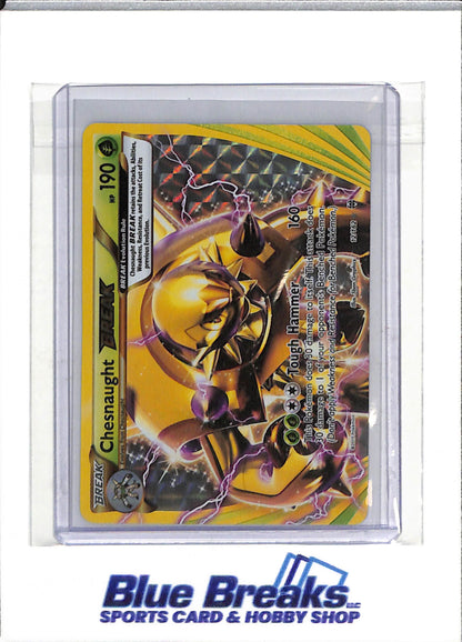 2015 Pokemon - BREAKthrough - Special Illustration Foil - Chesnaught Break - #12/162 - drop