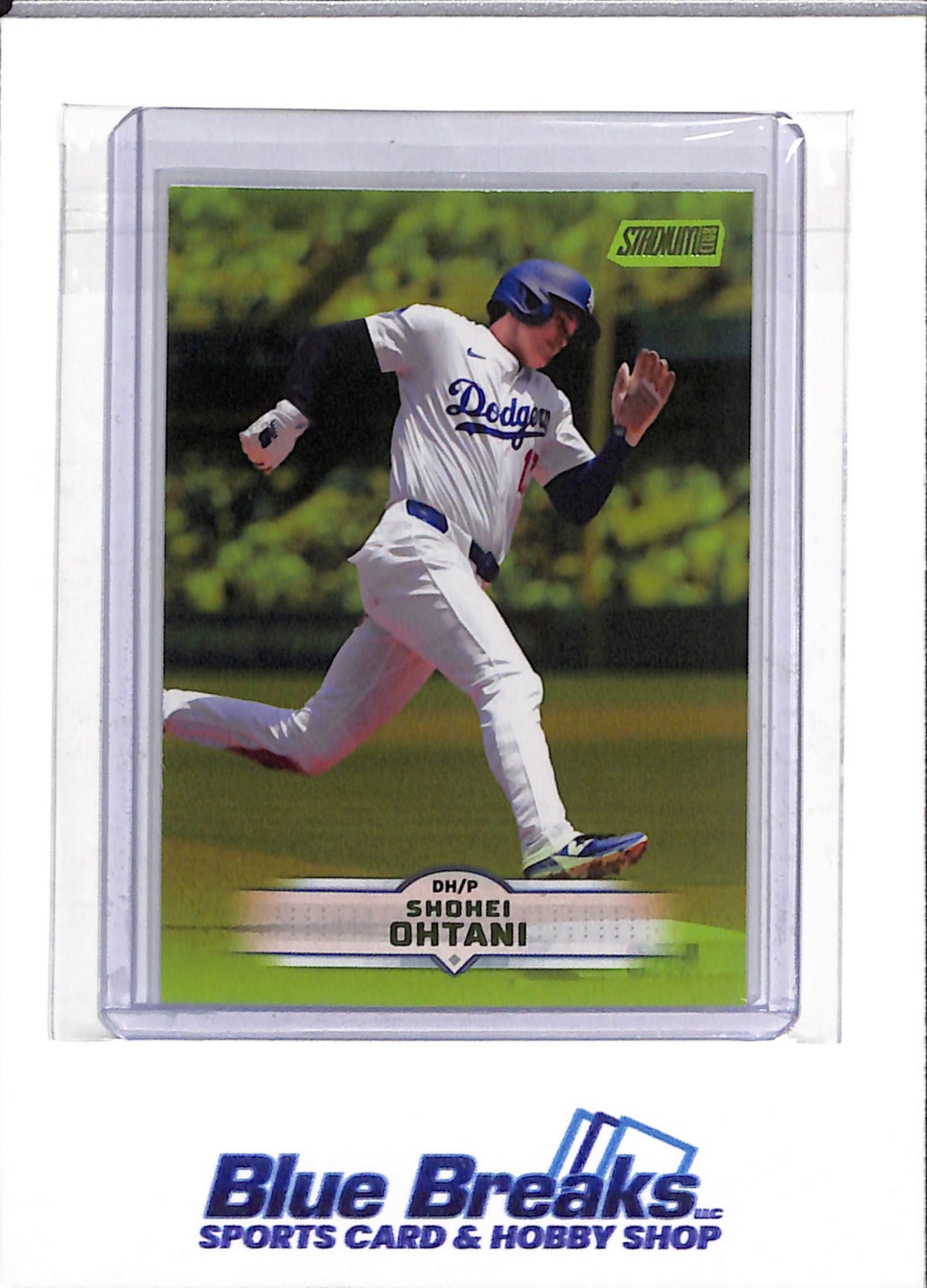 2025 Topps - Stadium Club - Green - Shohei Ohtani - #58 - Baseball - Dodgers - drop