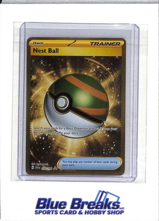 2021 Pokemon - Scarlet and Violet - Foil - Nest Ball - #255/198 - drop