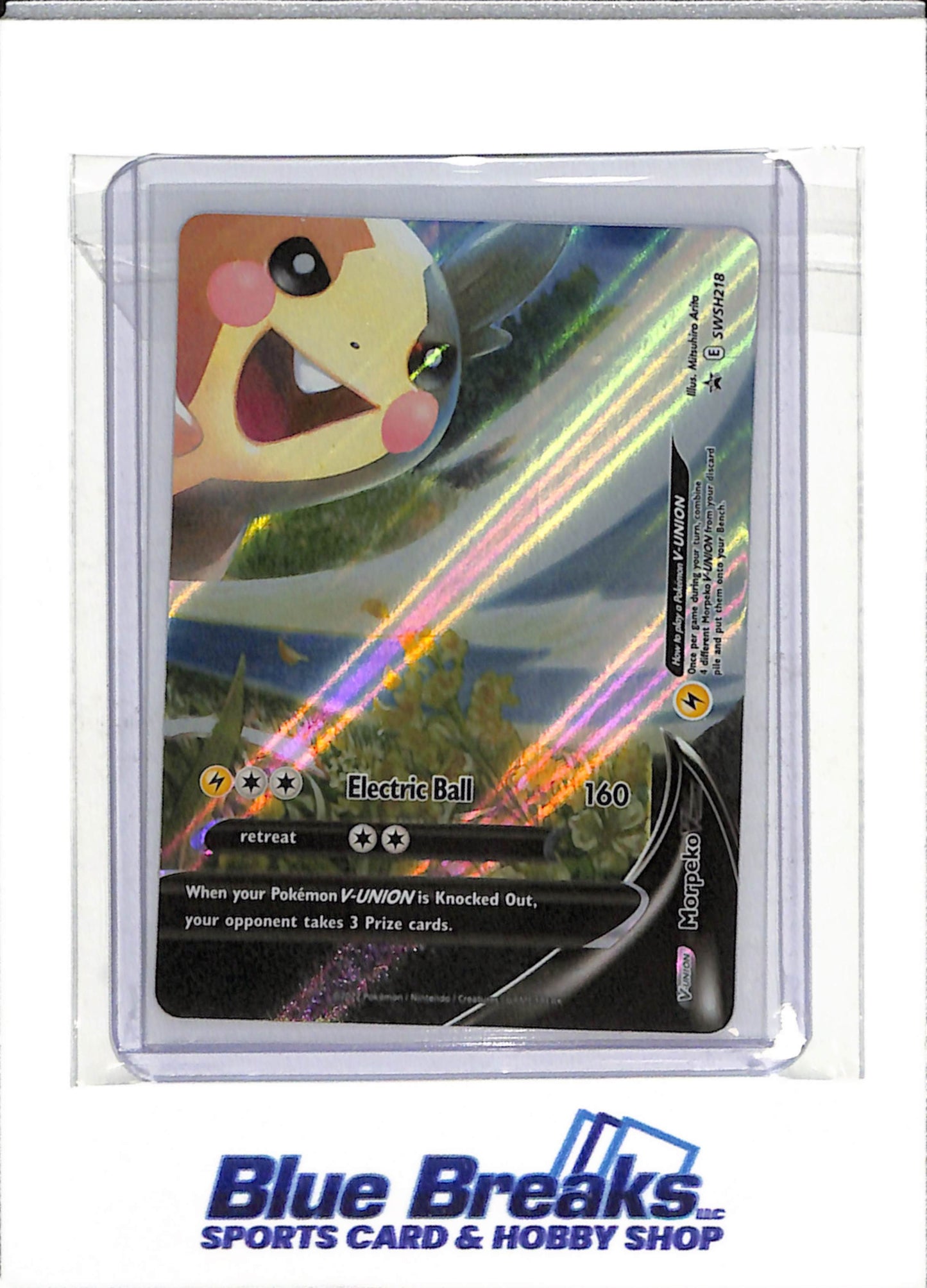2022 Pokemon - Black Star Promo - 4 Card Set - Morpeko V-Union - #SWSH215-SWSH218 - drop