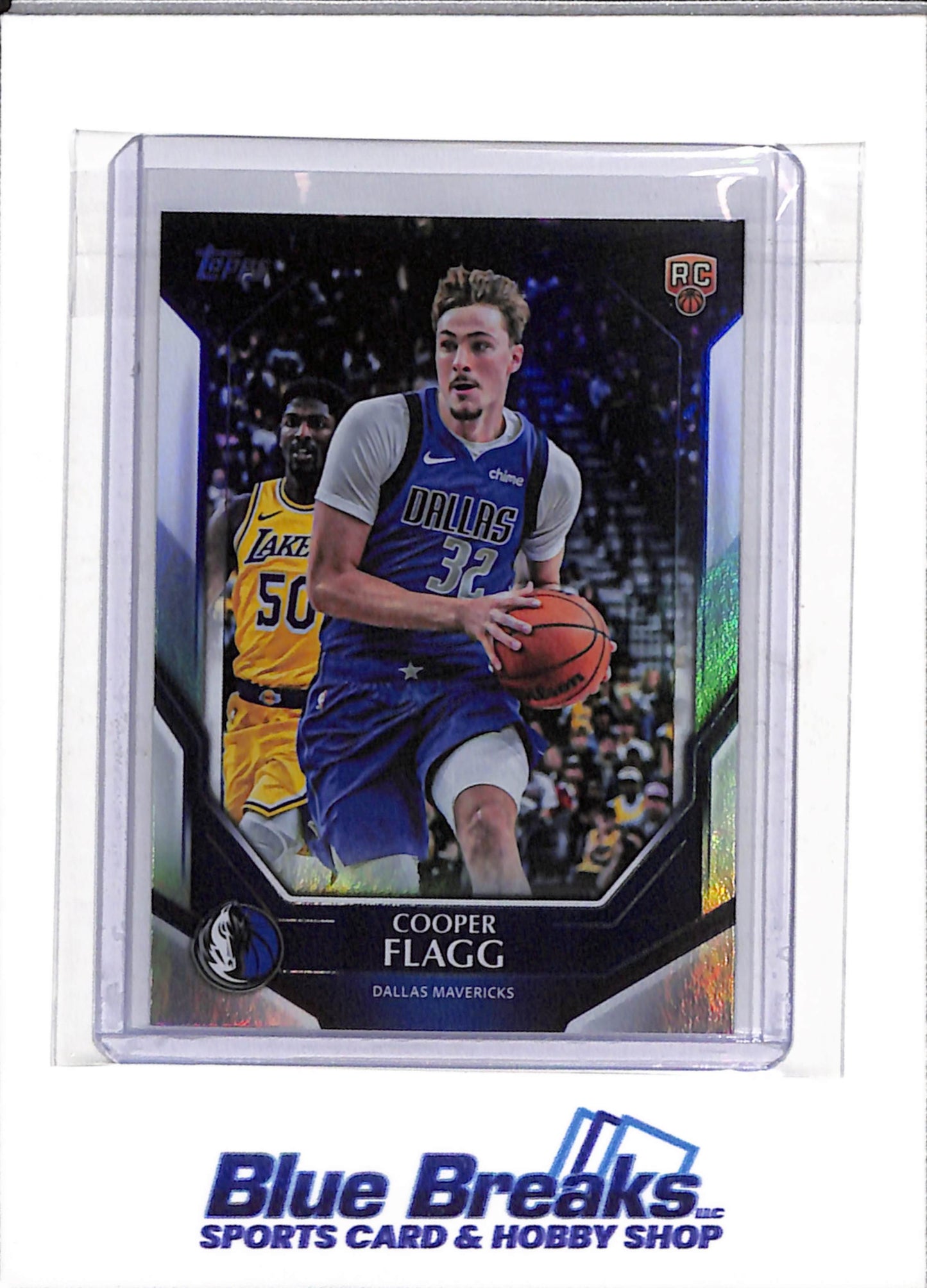 2026 Topps - NBA - Rookie Card - Cooper Flagg - #NBA-6 - Basketball - Mavericks - drop