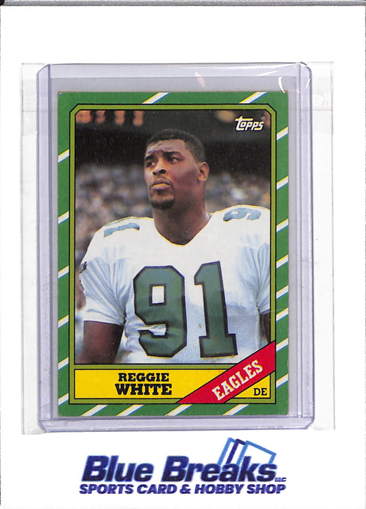 1986 Topps - Reggie White #275 - Football - Eagles - drop