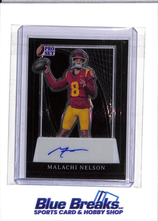 2024 Leaf - Pro Set - Auto - Malachi Nelson - 2/4 - #PA-MN1 - Football - Syracuse - drop