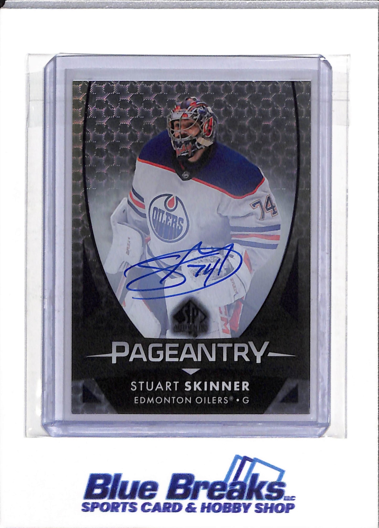2024 Upper Deck - Pageantry - Auto - Stuart Skinner - #P-41 - Ice Hockey - Oilers - drop