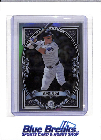 2026 Topps - Bowman Sterling - Foil - Aaron Judge - #BST-4 - Baseball - Yankees - drop