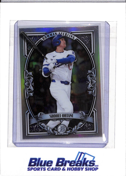 2026 Topps - Bowman Sterling - Foil - Shohei Ohtani - #BST-6 - Baseball - Dodgers - drop