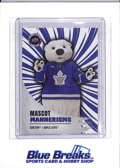 2026 Upper Deck - National Hockey Card Day - Carlton - #M-7 - Ice Hockey - Maple Leafs - drop