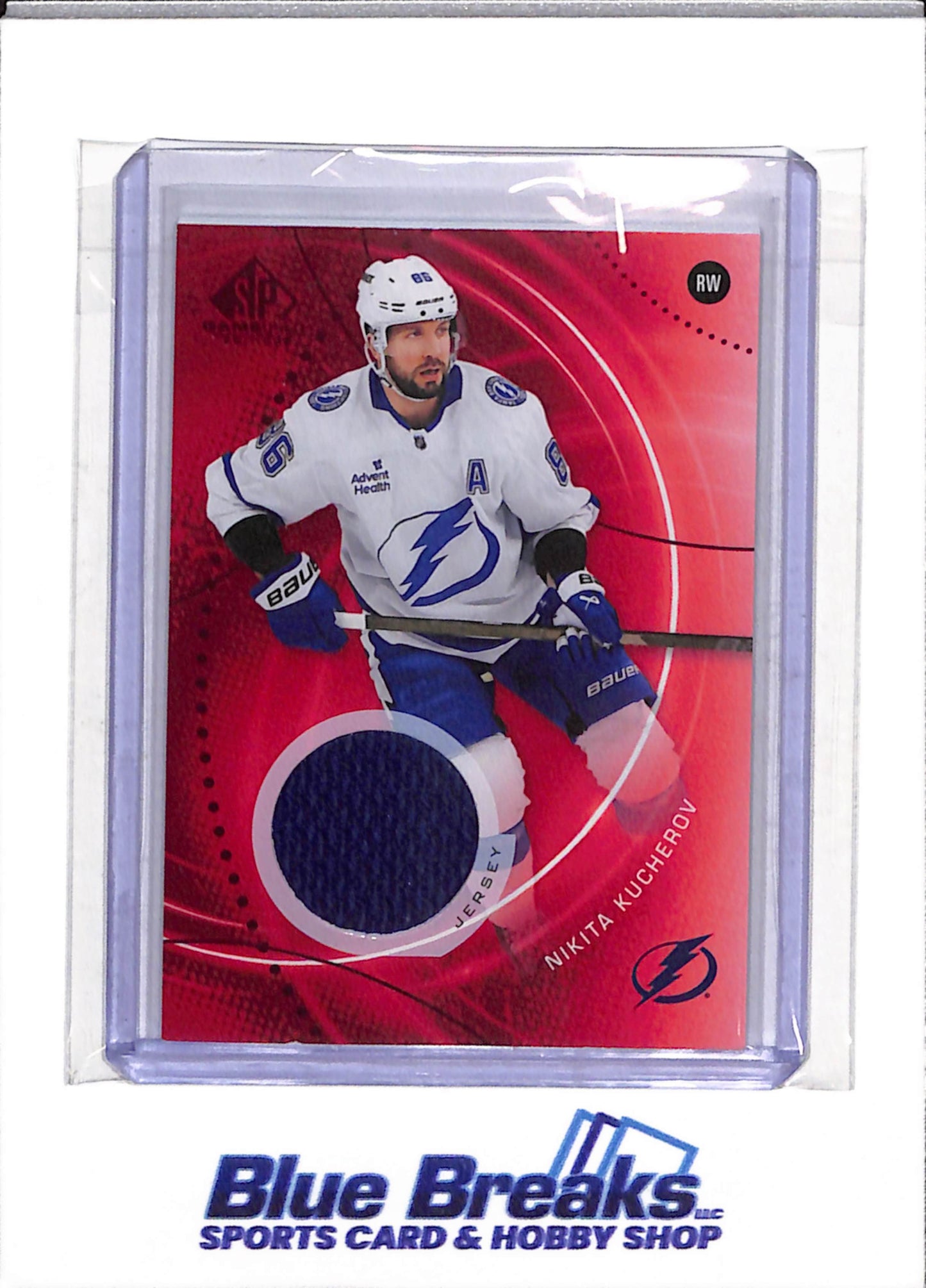 2025-26 Upper Deck - Red Jersey - Nikita Kucherov - #105 - Ice Hockey - Lightning - drop